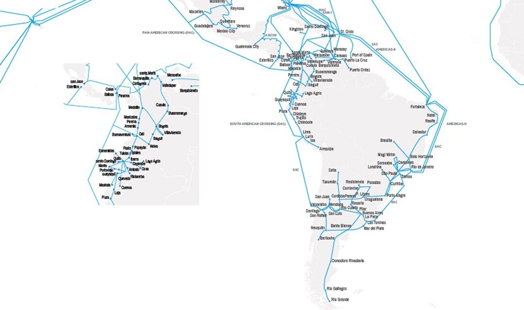 Cirion ofrece una red propia de fibra óptica que conecta a Latinoamérica