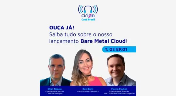 Lançamento do Bare Metal Cloud